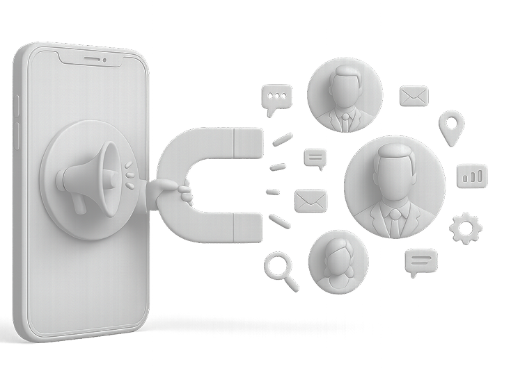 Магнит к пользователям